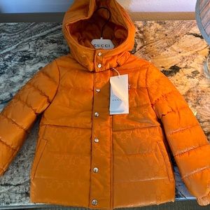 Brand New With Tags Toddler Gucci Puffer Coat